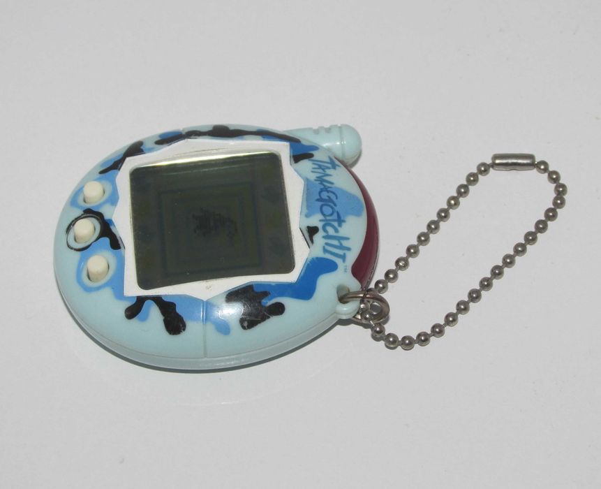 Tamagotchi V3 2004 Blue Camo Bandai