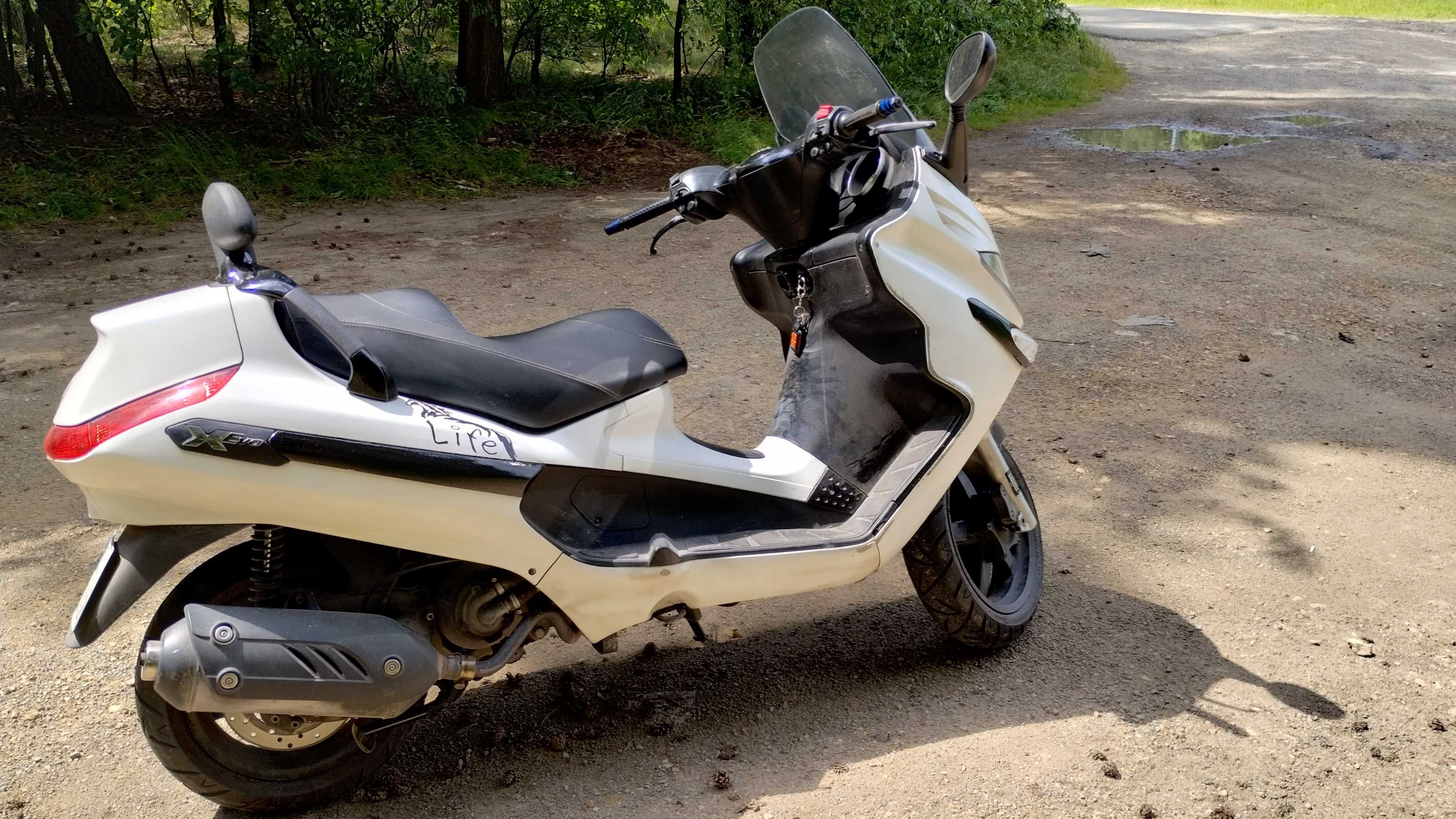 Piaggio Xevo 125, 2012 r, 52 tys przebiegu, WRC.
