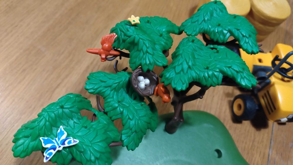 3x traktory playmobil farma country wieś figurki rolnik warzywa ZESTAW