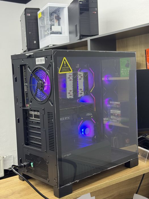 NOWY!!! PC RYZEN 7 8700F / RTX 5070 12GB / 1TB / WIN 11 PRO Komputer