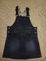 Jeansowa sukienka H&M rozm.104