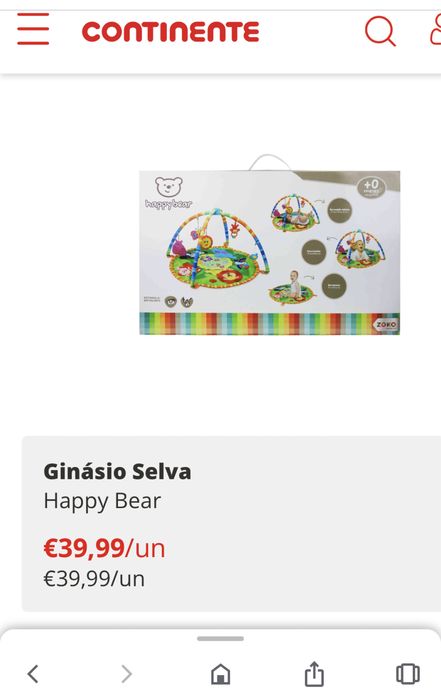 Ginasio de bebé