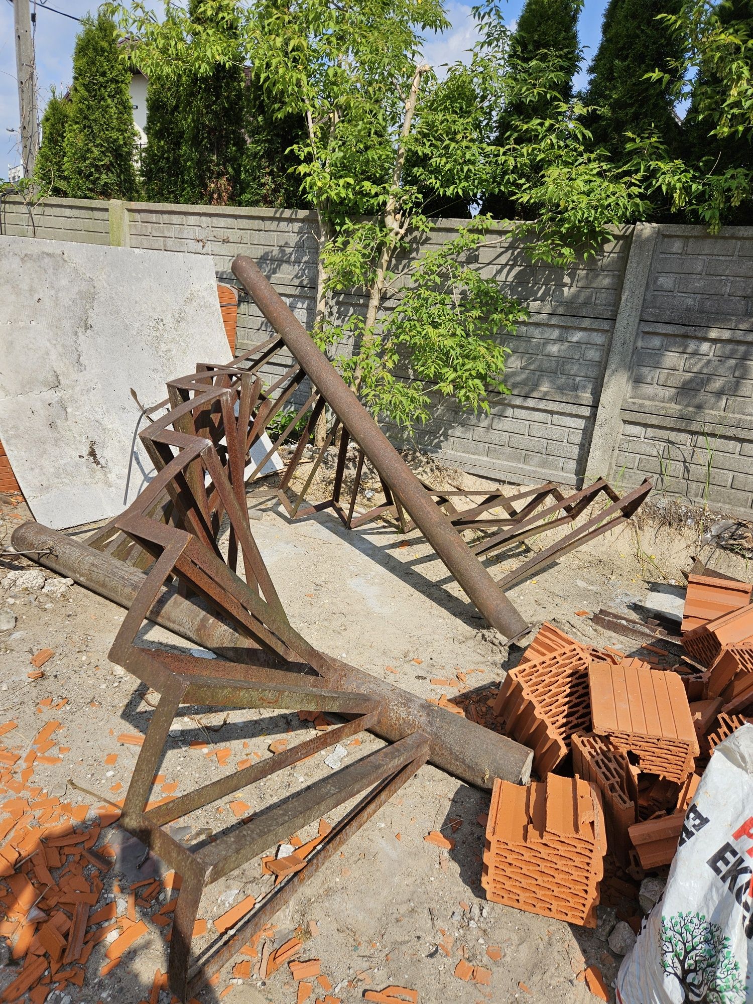 schody metalowe spawane