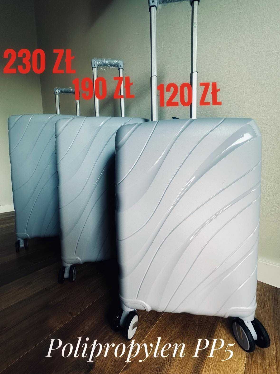 nowa walizki/ walizka PP5 - MIX kolor, różne wymiary