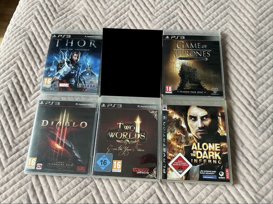 Zestaw 5 gier na konsole Playstation 3