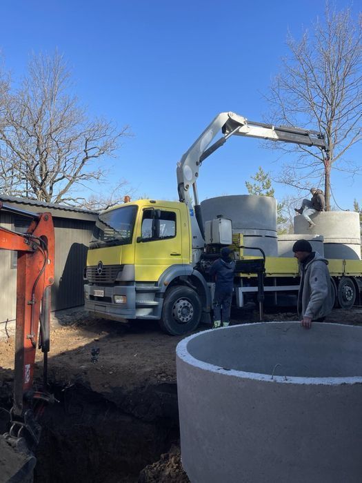 Каналізація, Септик,  Вигрібна яма | Бетонні кільця | Канализация, КС