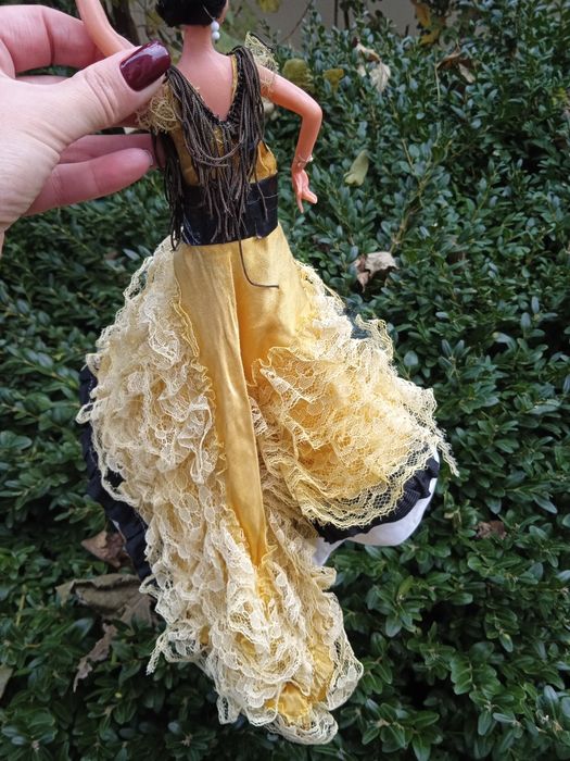 Куколка винтажная танец Фламенко б у