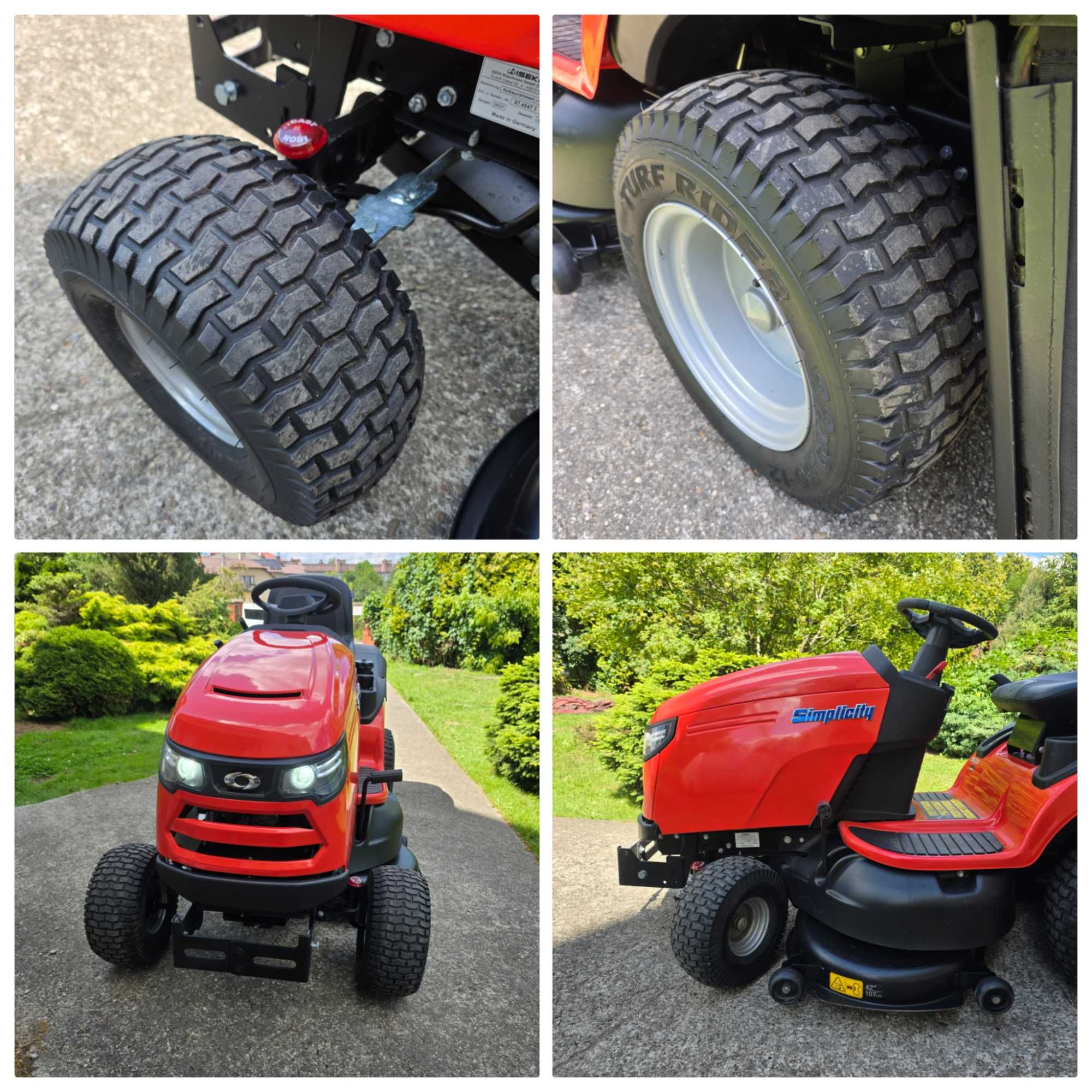 Traktorek kosiarka Simplicity Snapper SRD310 27KM v-ka B&S Jak Nowy