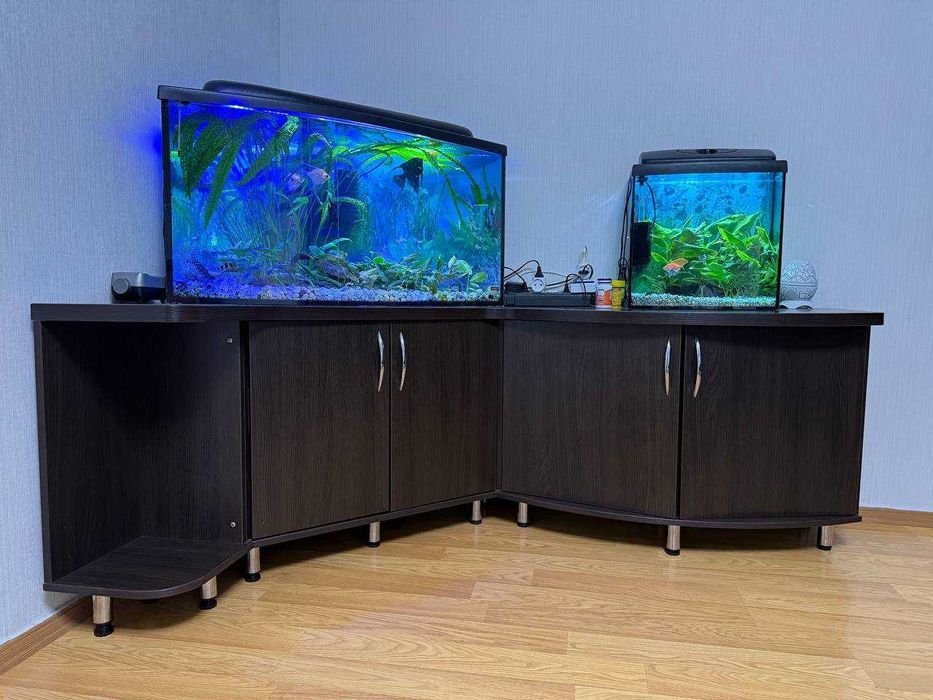 Продам 2 акваріума разом з тумбою