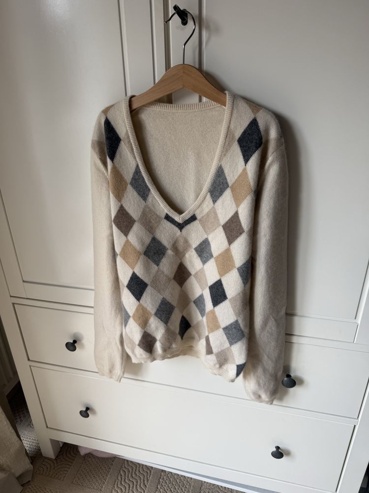 Sweter kaszmirowy 100% kaszmir