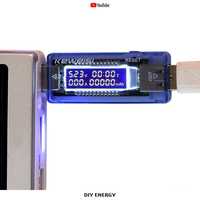 USB Тестер 4 В-20 В. Вольтметр Амперметр, измеритель емкости