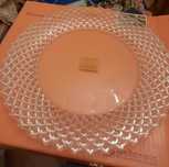 Vendo prato de cristal novo