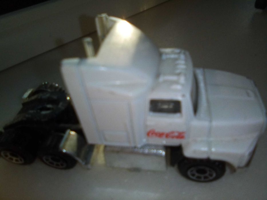 Conjunto raro de camião Coca Cola + 2 atrelados de colecção