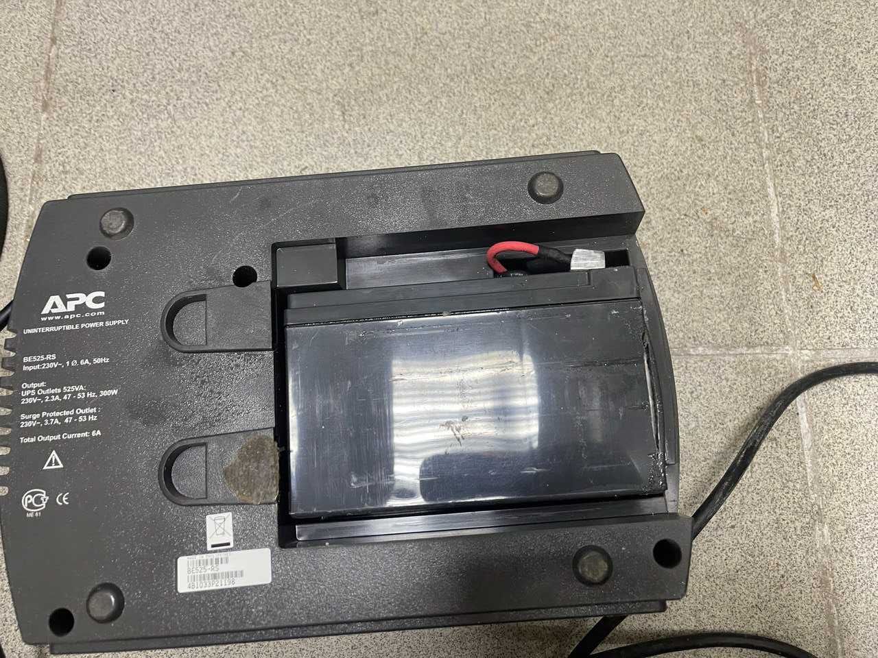 ДБЖ Безперебійник UPS 525 VA / ВА APC Back-UPS ES BE525-RS