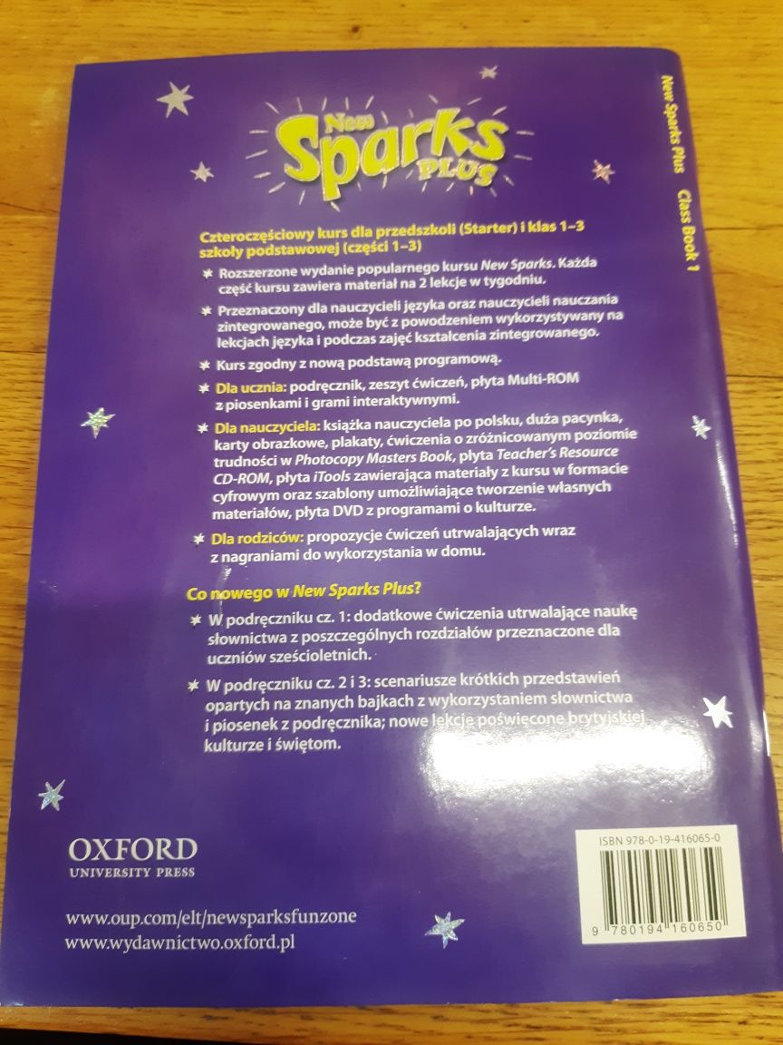 New Sparks Plus 1 podręcznik