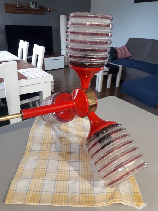 Lampa sufitowa PRL