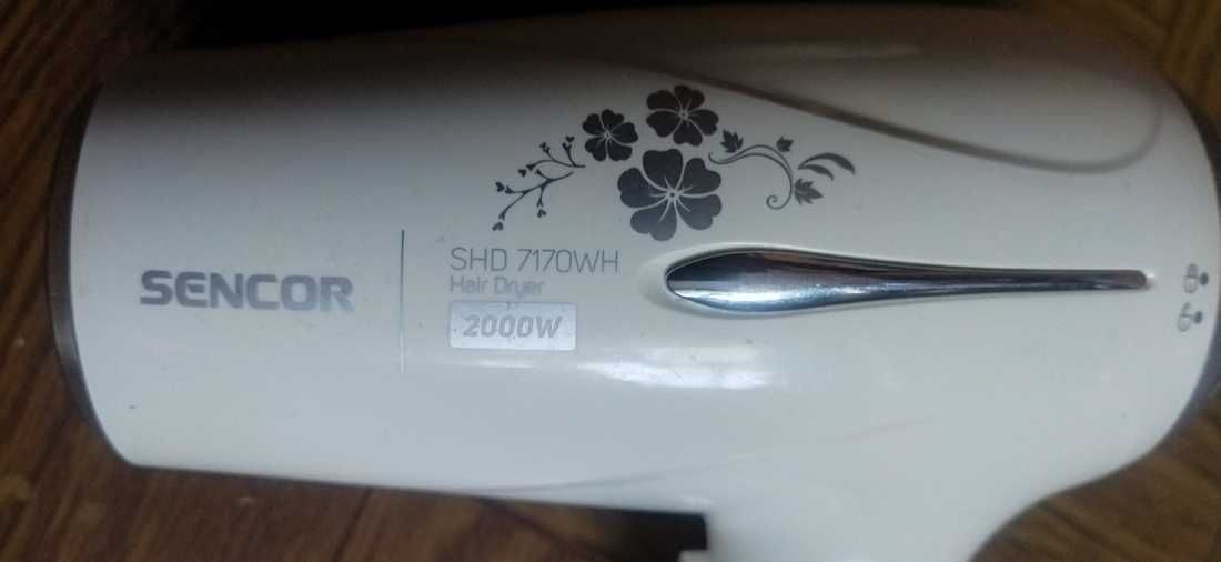 Електрофен для подорожей Sencor SHD 7170 WH 2000W
