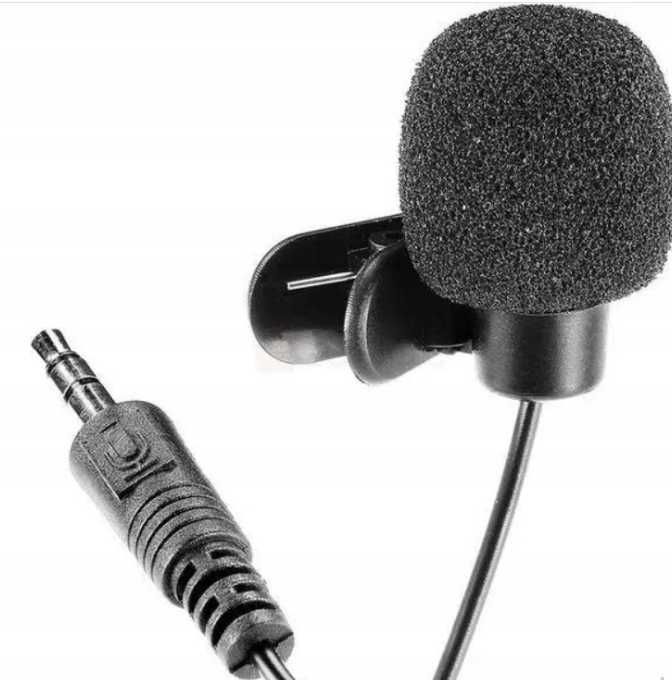 Czuły Mikrofon YW-001 Krawatowy z Klipsem Jack 3,5mm ttst1544