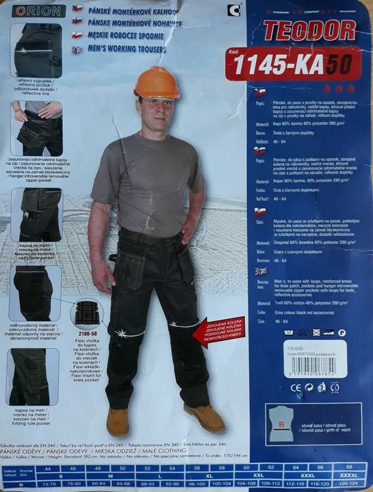 Spodnie robocze TEODOR