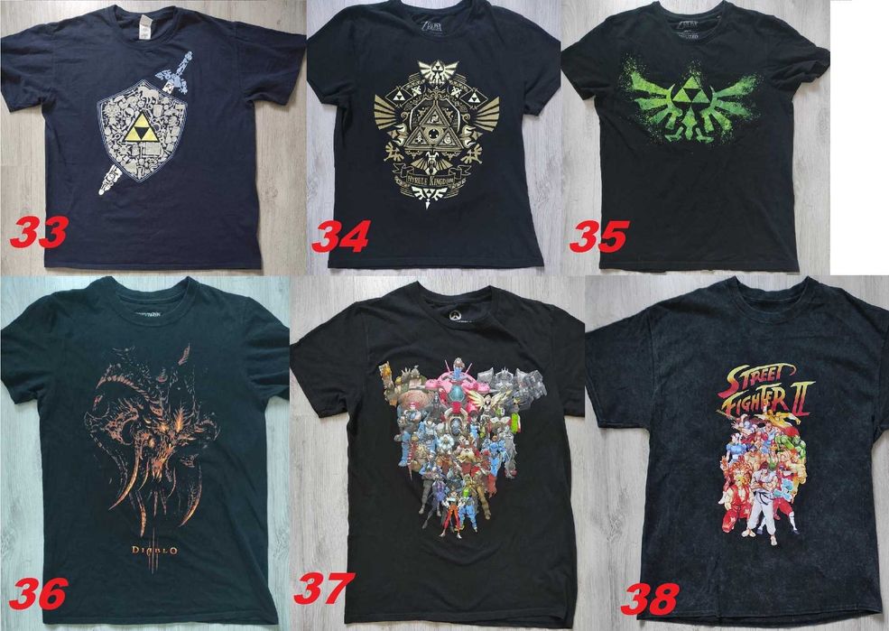 Футболка мерч по іграм Супер Маріо Шрьодінгер Пакман Зельда