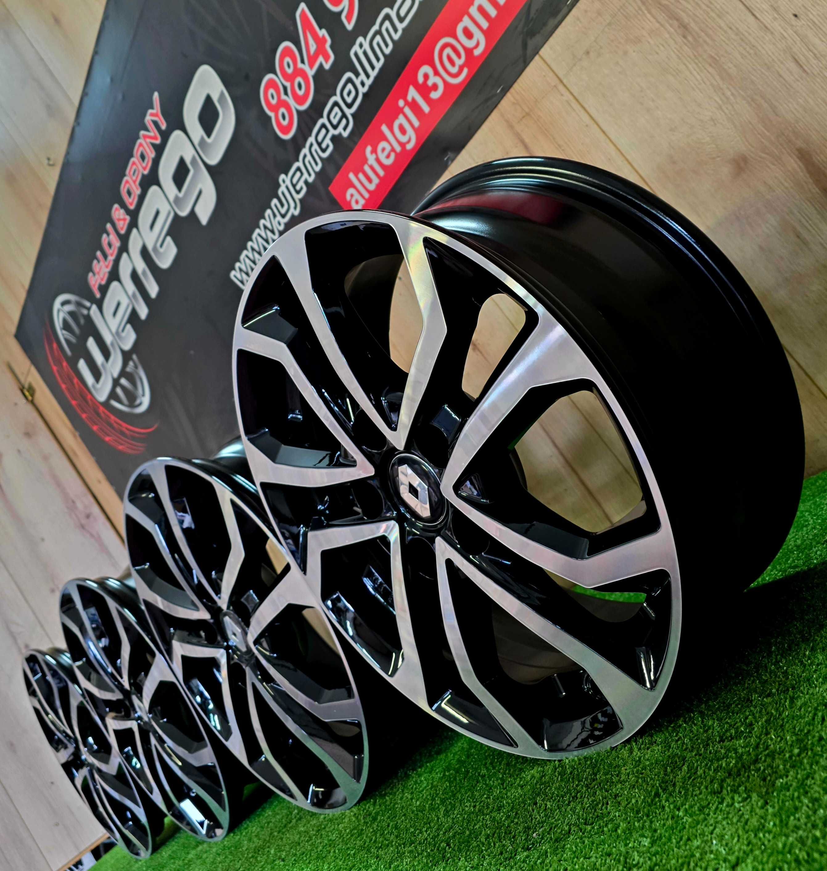 NOWE ALUFELGI RENAULT 17x5x114,3 - Austral,Clio,Megane,Scenic,Talisman