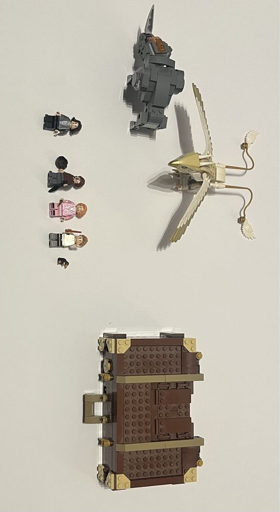 Lego 75952- walizka Newta, zaczarowane zwierzeta