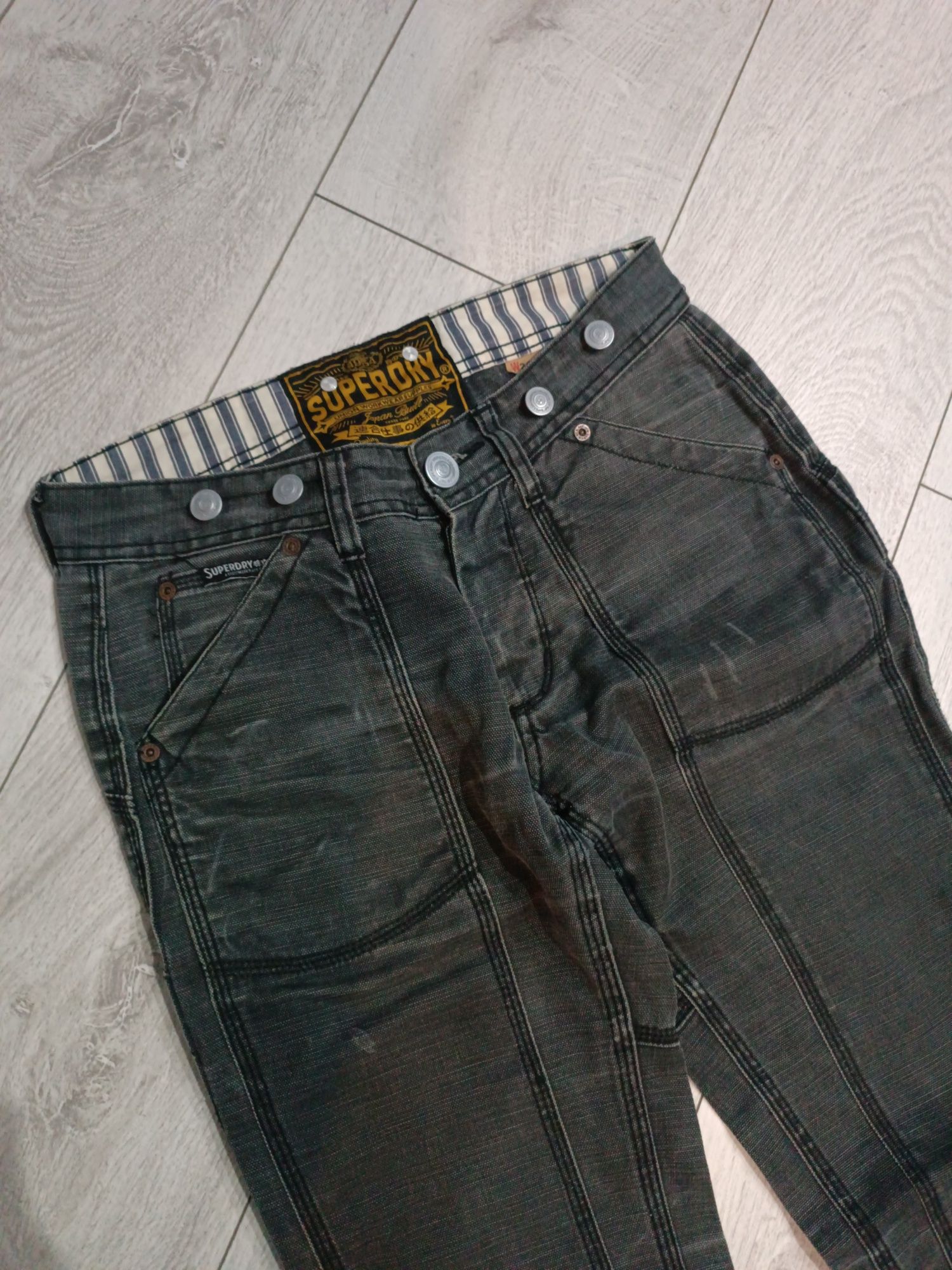 Spodnie jeans Superdry