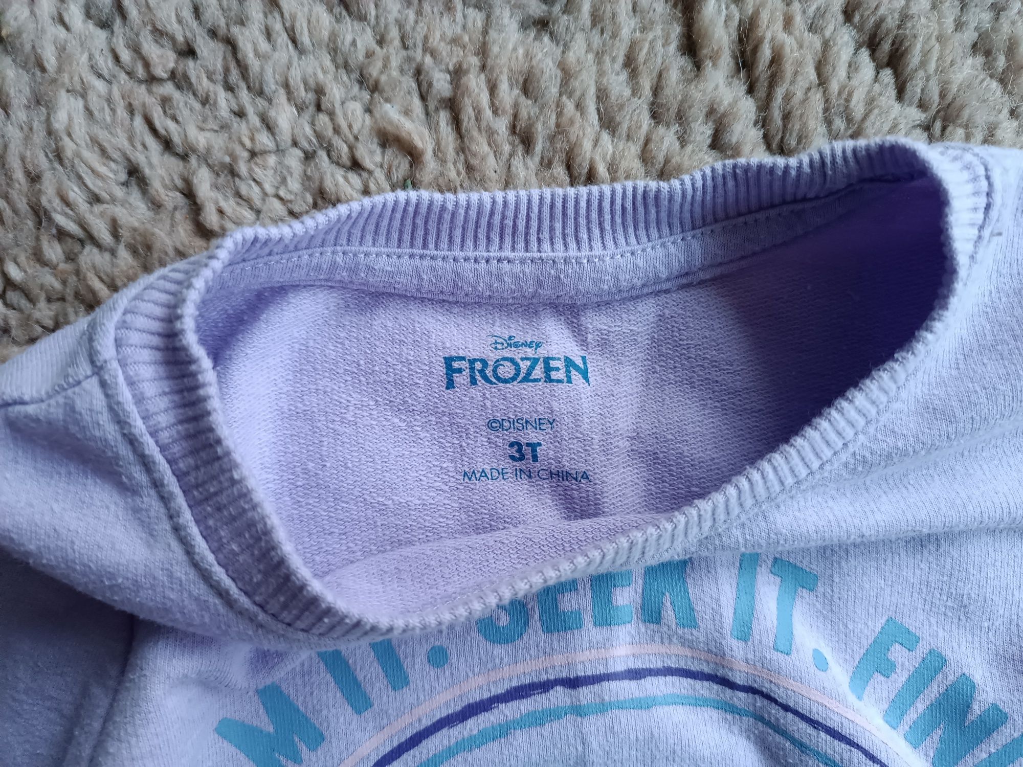 Bluza dresowa Frozen 3 lata r.