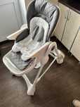 Стільчик для годування Carrello Caramel CRL-9501/3 Palette Grey