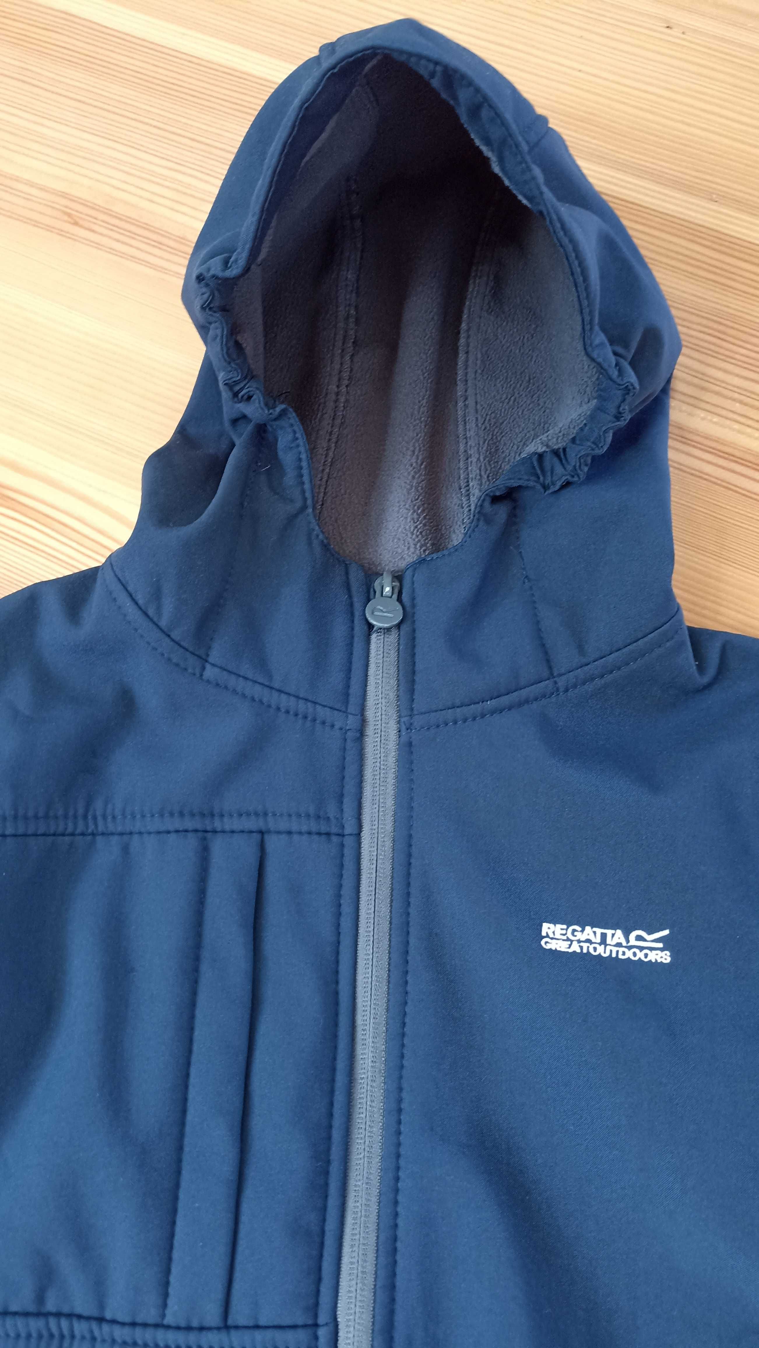 Kurtka Softshell Regatta rozmiar 158 jak nowa granat