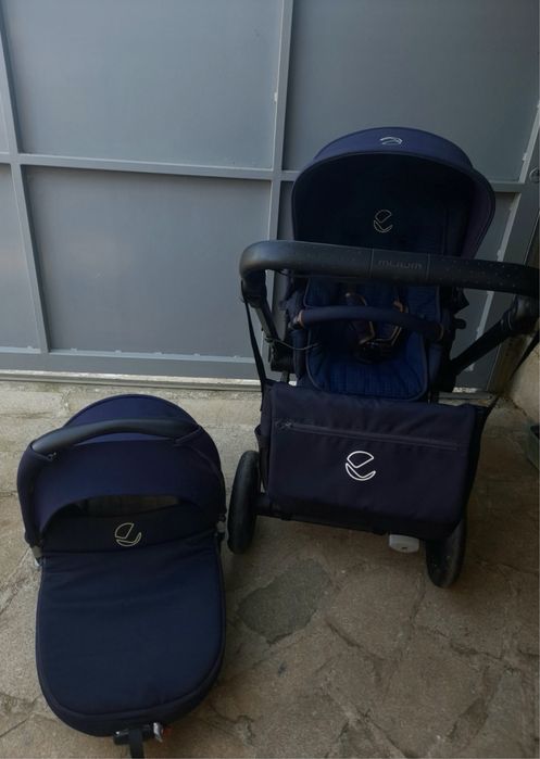 Carrinho trio Jané muum e matrix + mala maternidade e acessórios