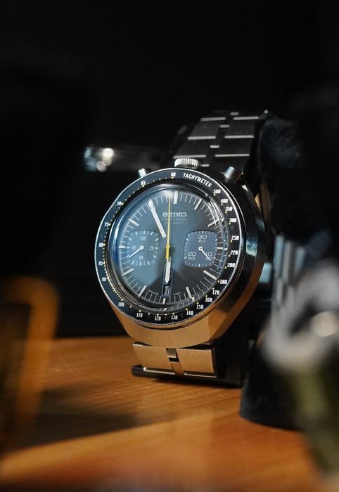 Seiko „Bullhead” tarcza czarna