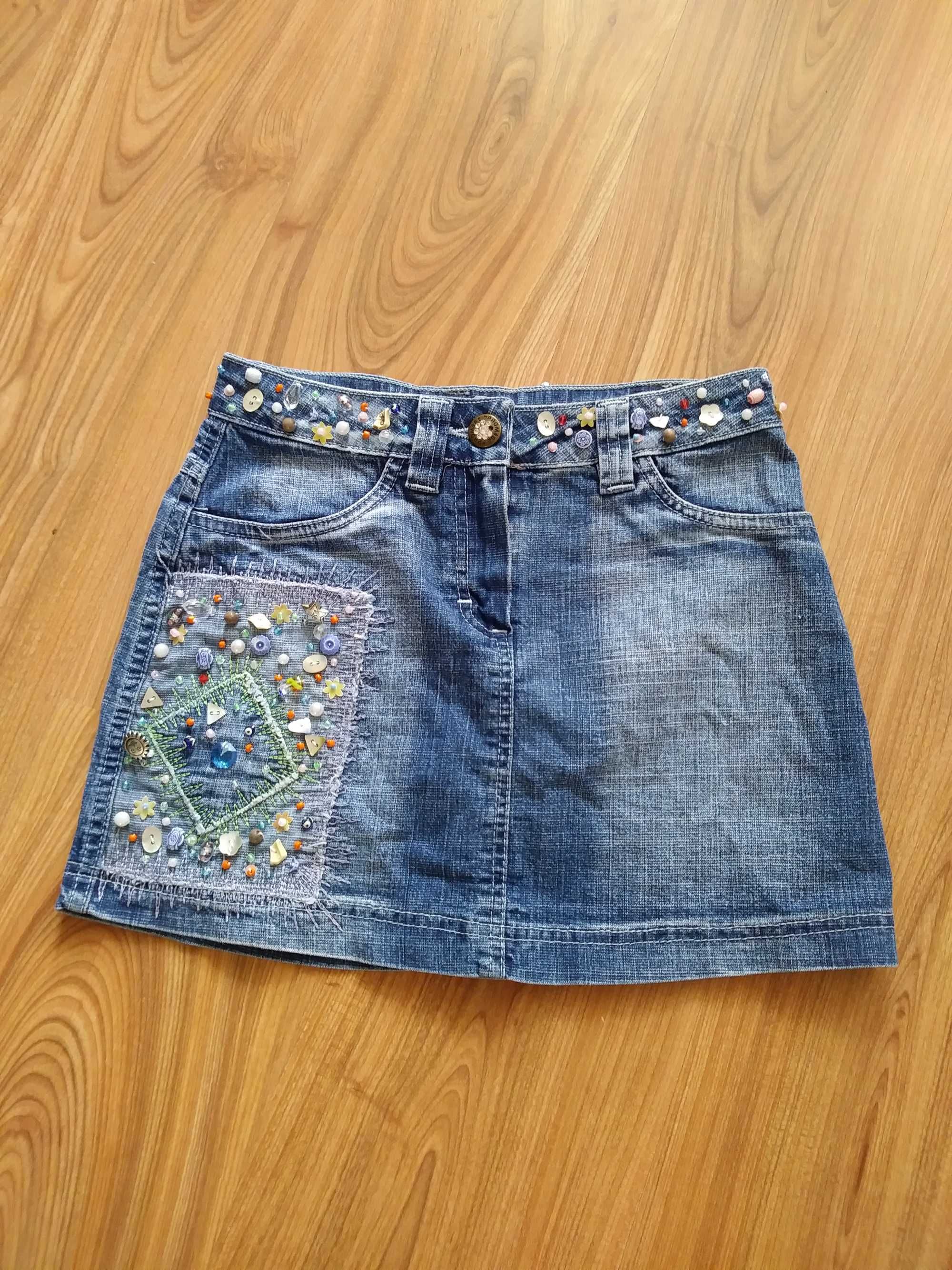 Spodnica jeans roz.34