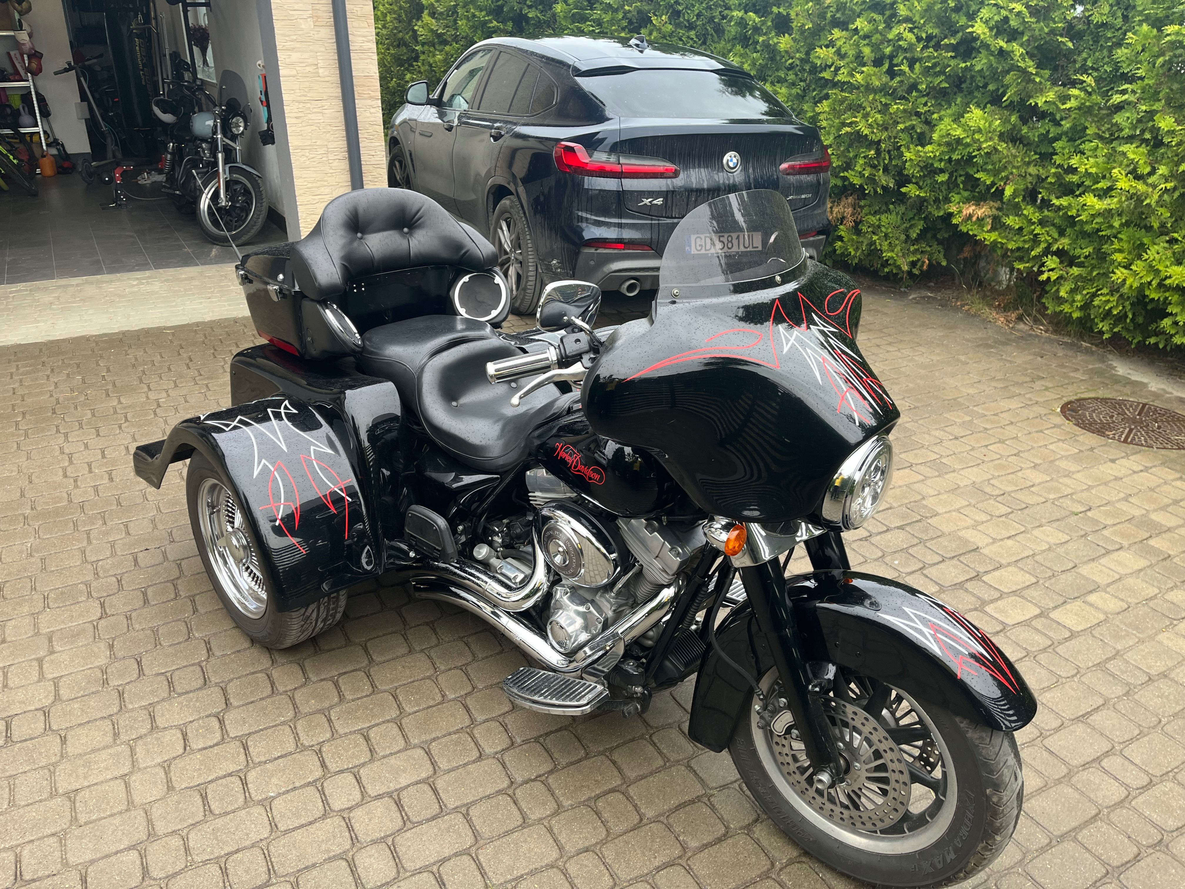 Harley-Davidson Electra Glide Classic Ultra • kat. B • trójkołowiec