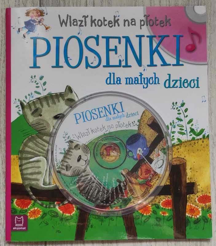 Książka z płytą-Piosenki dla małych dzieci, J.Bernat, J.Toruń-Czernek