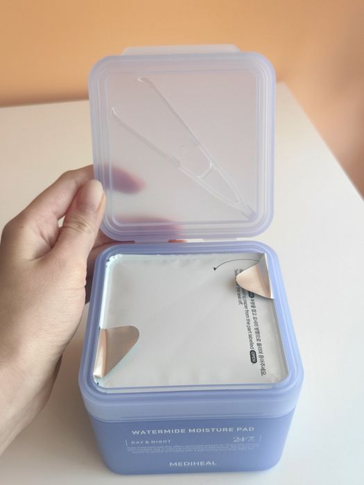 Mediheal watermide moisture pad nawilżające płatki do twarzy koreański
