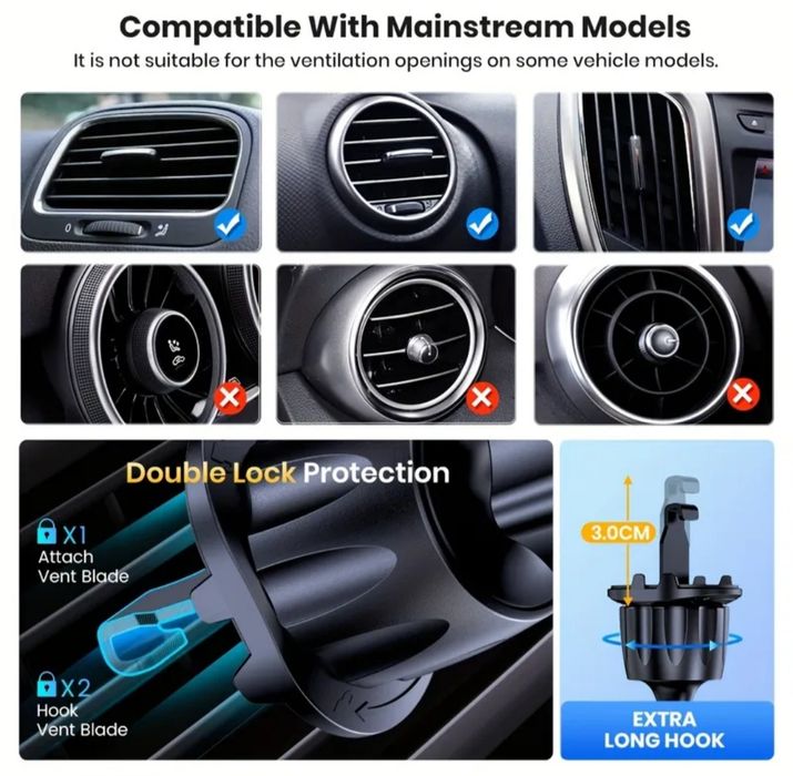 Автомобільний тримач для телефону TOPK