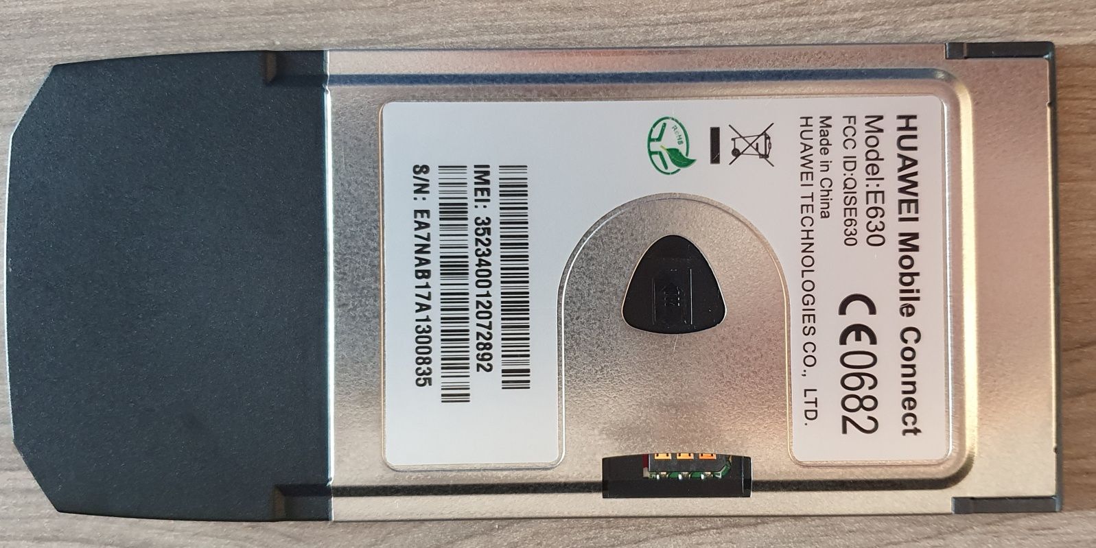 Modem Huawei Mobile Connecticut E630 HSDPA 7,2 PCMCIA