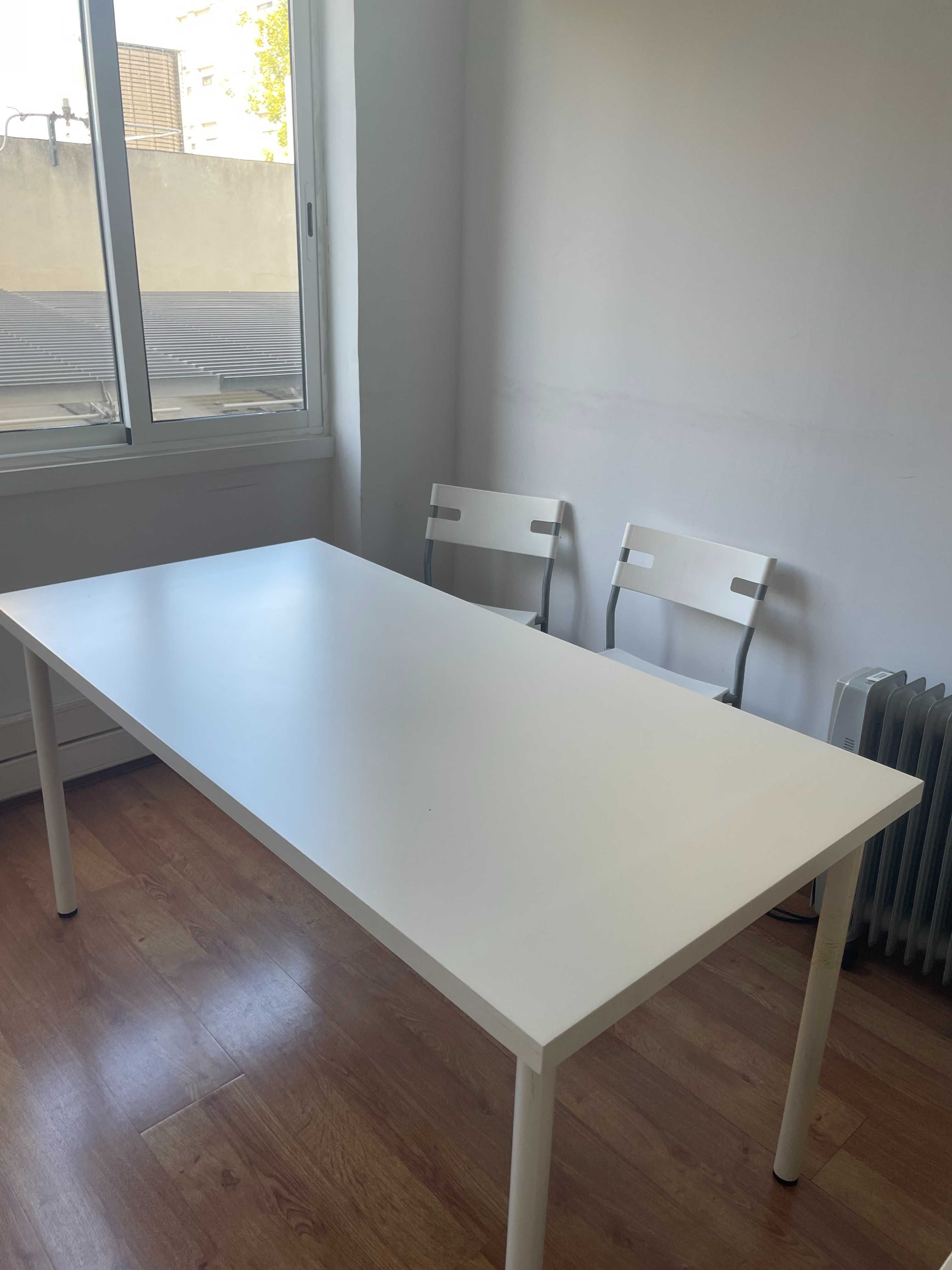 Mesa retangular Linnmon - IKEA | 150x75x73cm (CxPxA)