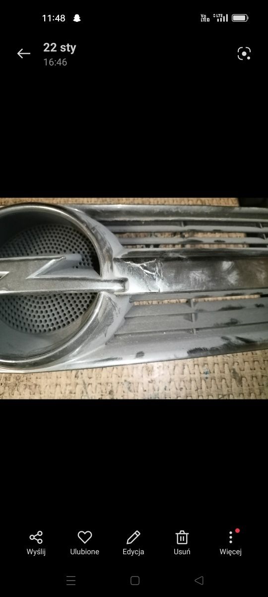 Grill opel Vectra c