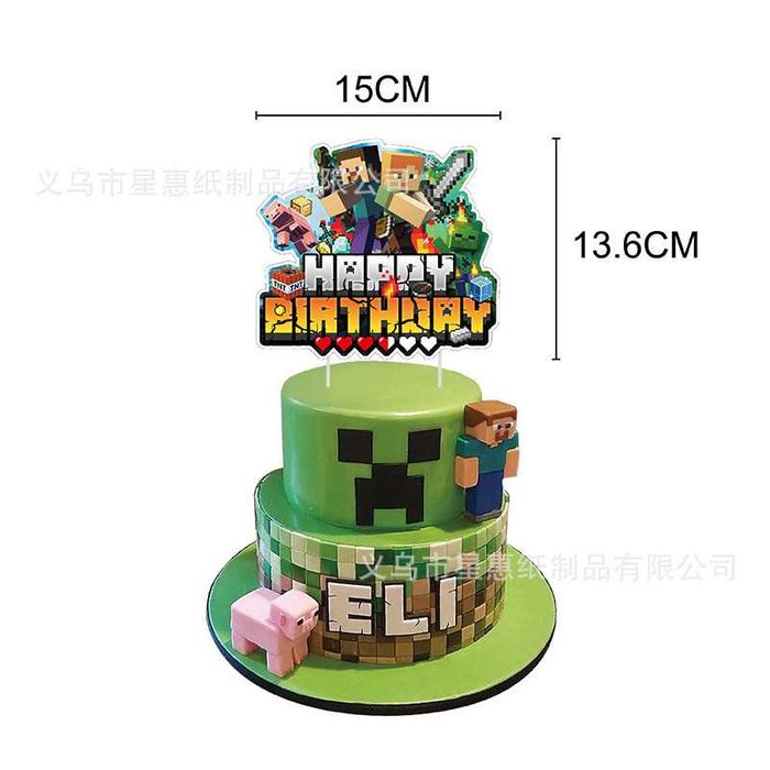 Minecraftowy zestaw.