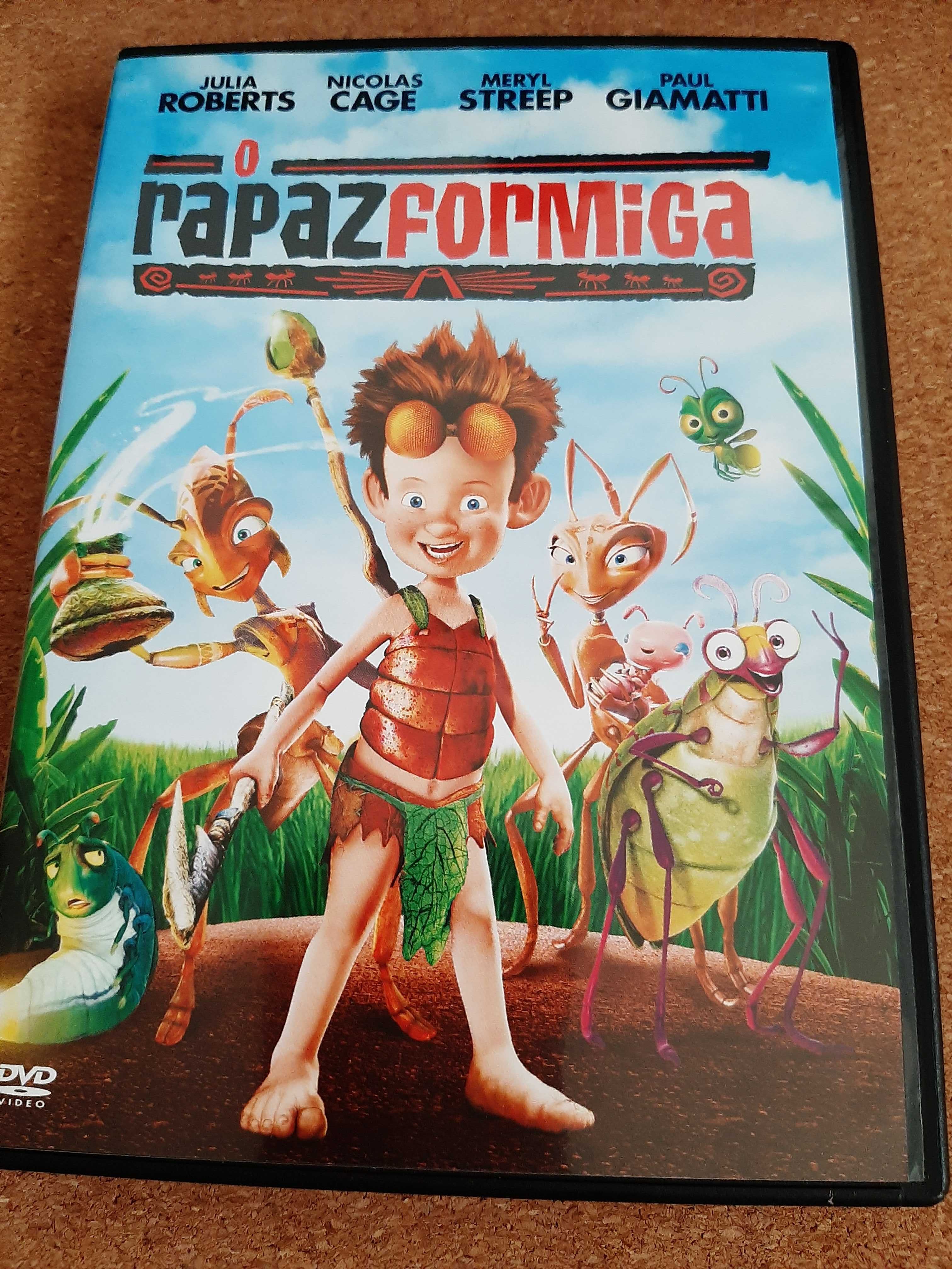 DVD Filme Animação "Rapaz Formiga"