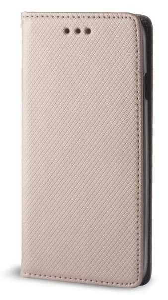 Etui z klapką do Samsung Galaxy A13 5G, A04s kolor: złoty