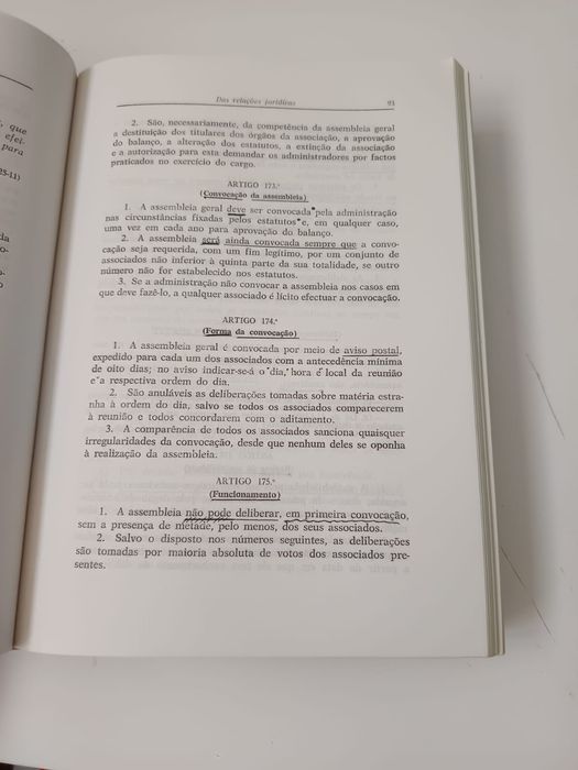 Codigo civil - Antunes varela