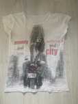 Biały tshirt damski