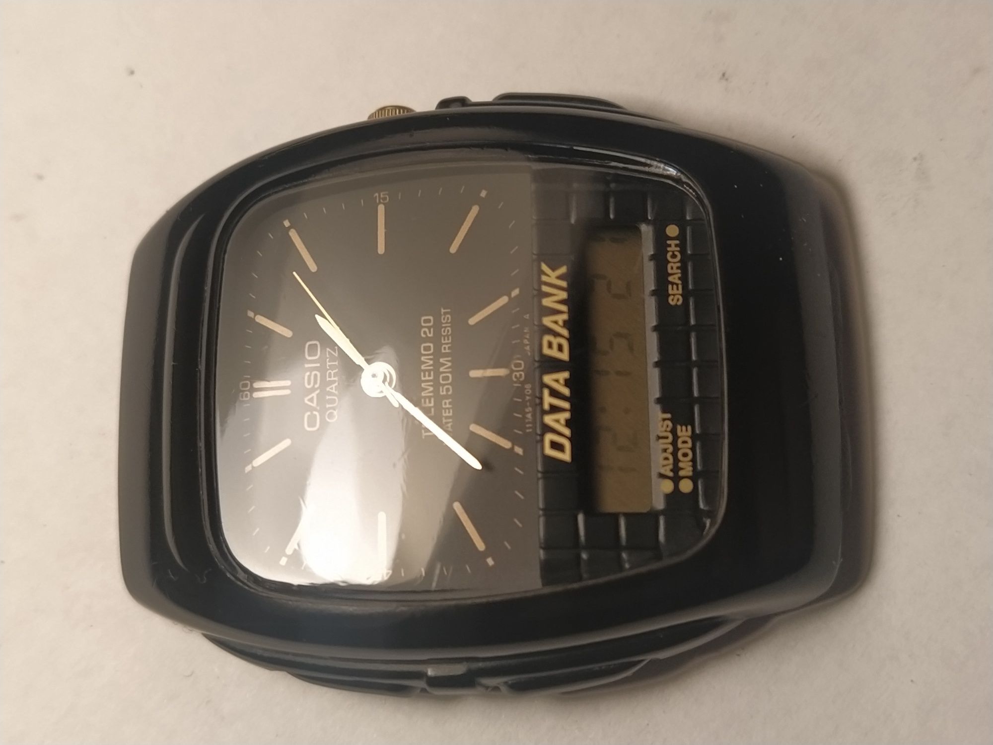 Zegarek CASIO 344 AB-30W.Data Bank Tele Memo.93 r.Stan Idealny!