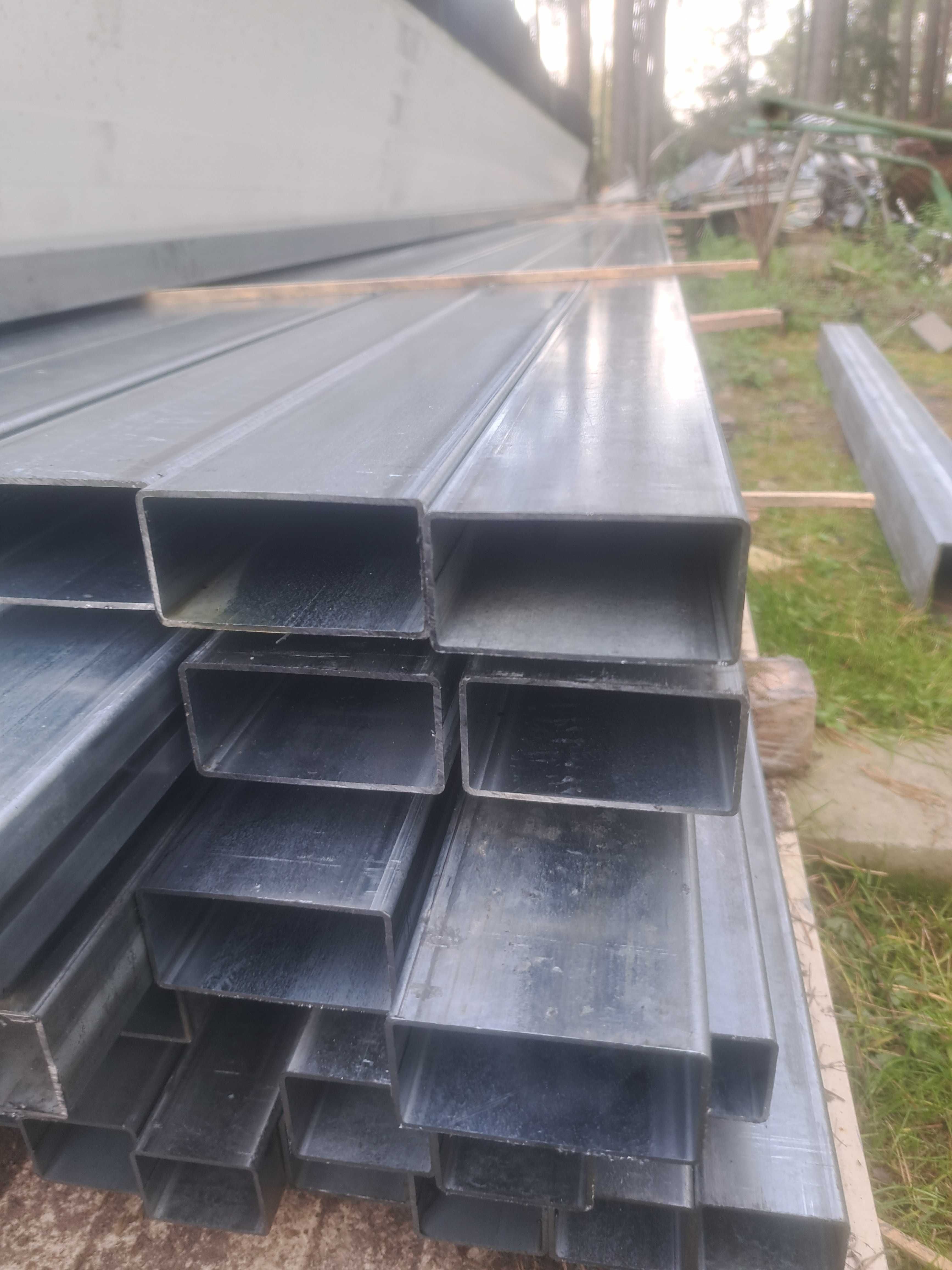 Profil słupek  panel 60x40x2mm ocynkowany 6m lub 7m