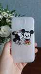 Sztywna obudowa case myszka Mickey&Minnie Samsung Galaxy S4