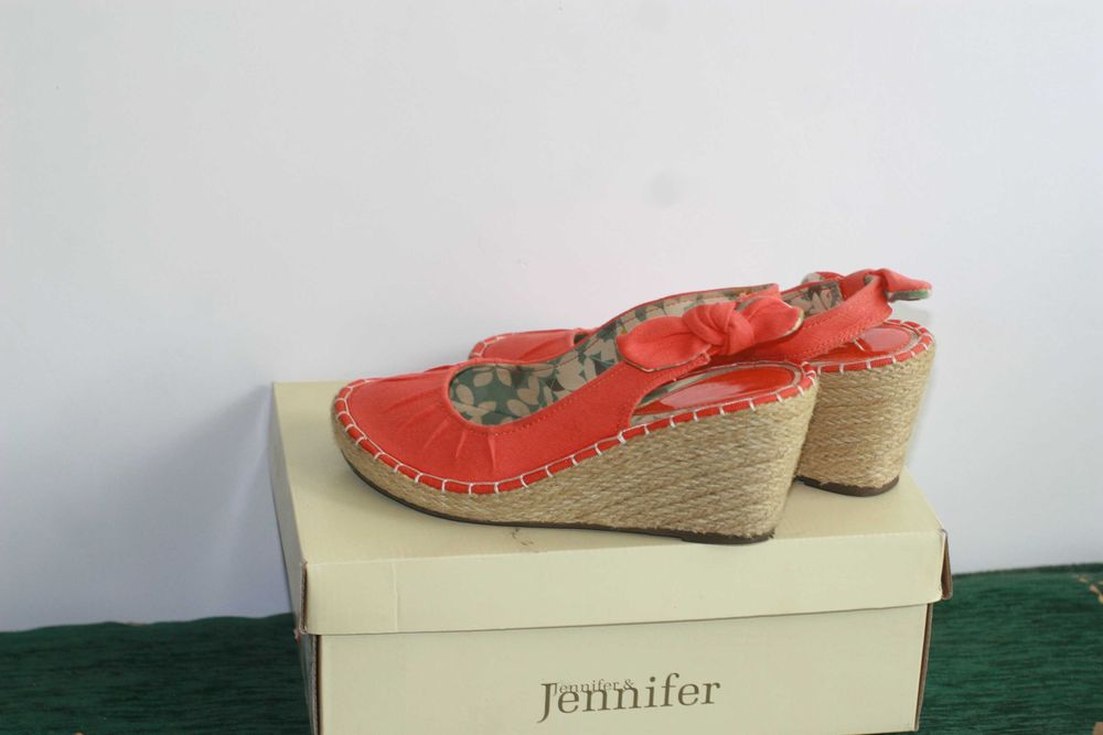 Espadryle z kokardą r.37
