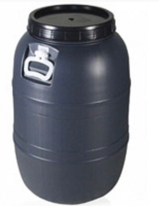 Bidão Cinza Tampa rosca C/asas (SÉRIE ALIMENTAR) - 70 LITROS